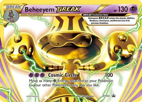Beheeyem BREAK - XY135 card art