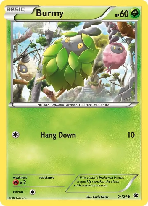Burmy card art