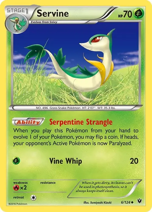 Servine card art