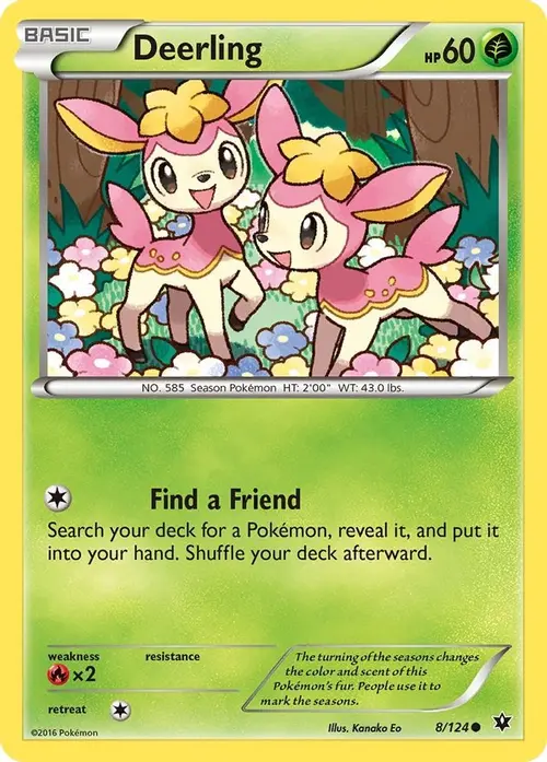 Deerling card art