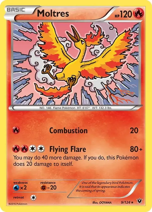 Moltres card art
