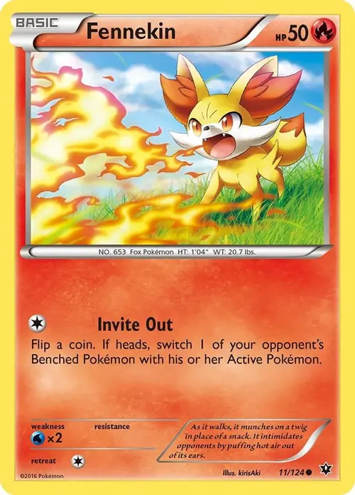 Fennekin (11) card art