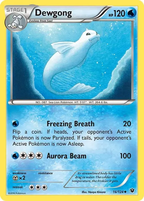 Dewgong card art