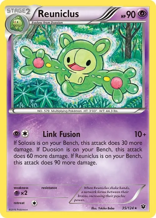 Reuniclus card art