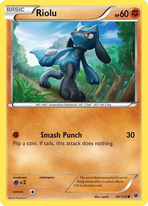 Riolu (46) card art
