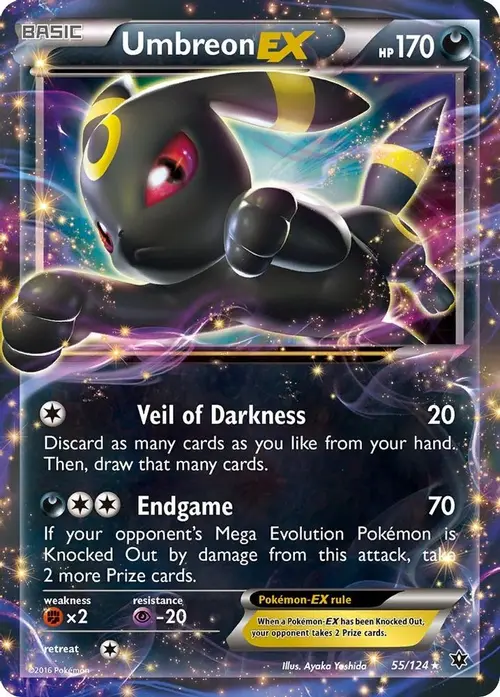 Umbreon EX card art