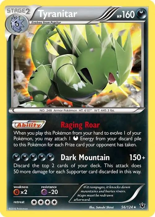 Tyranitar card art