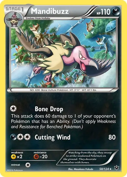 Mandibuzz card art