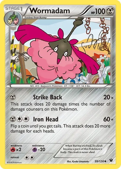 Wormadam (59) card art