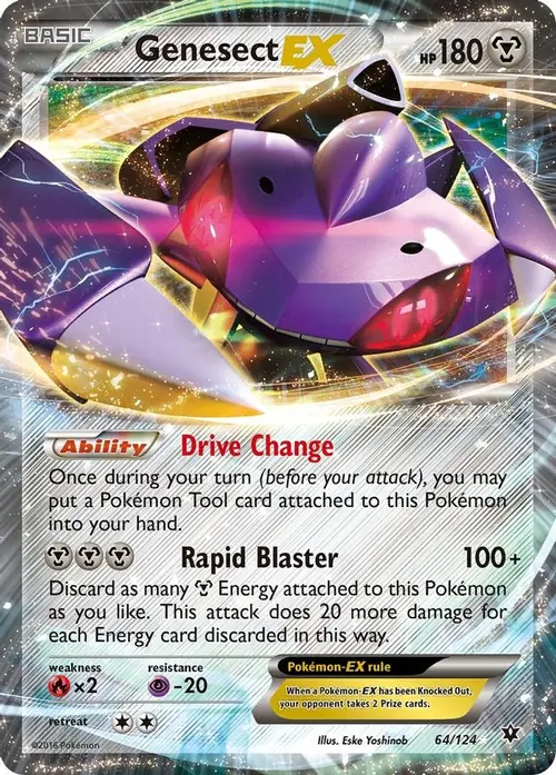 Genesect EX card art