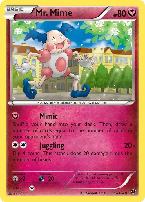 Mr. Mime card art