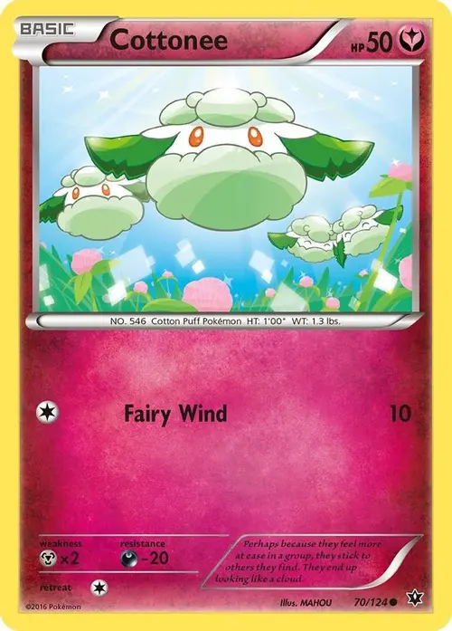 Cottonee card art