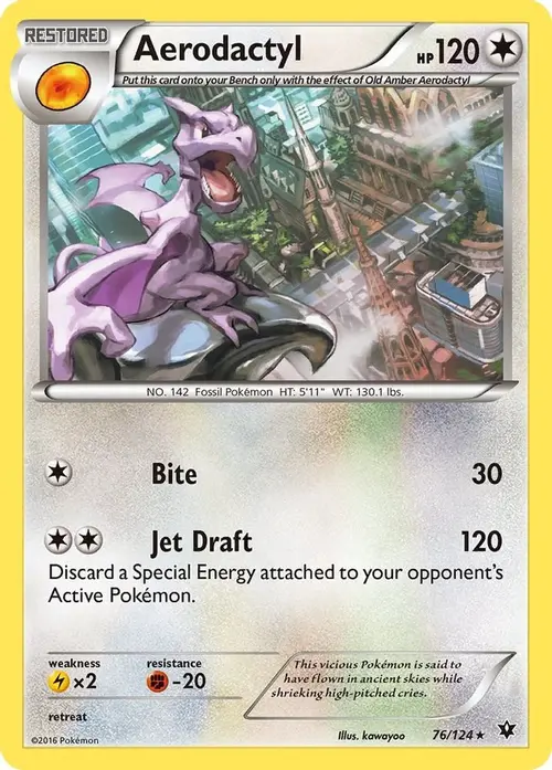 Aerodactyl card art
