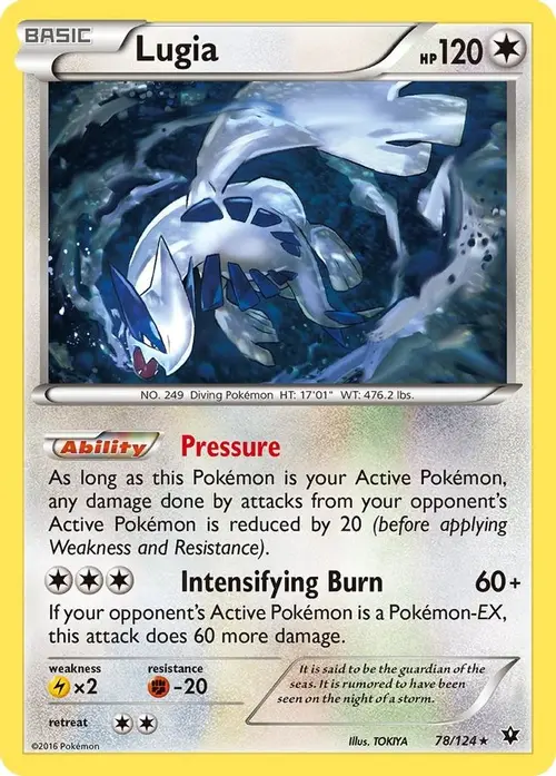 Lugia card art