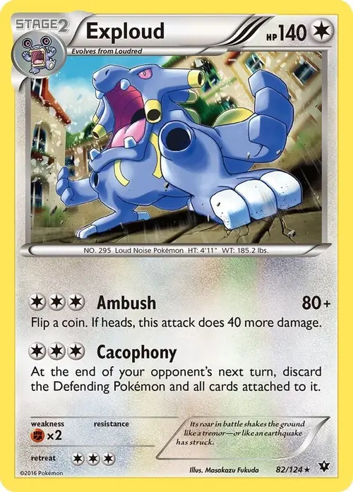 Exploud card art