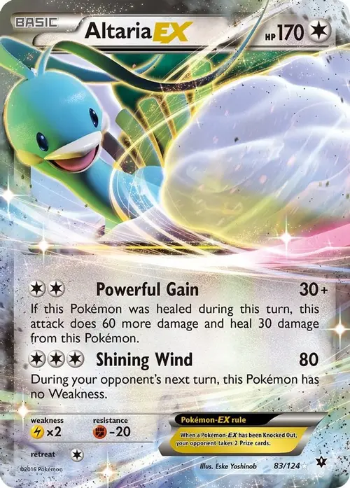 Altaria EX card art