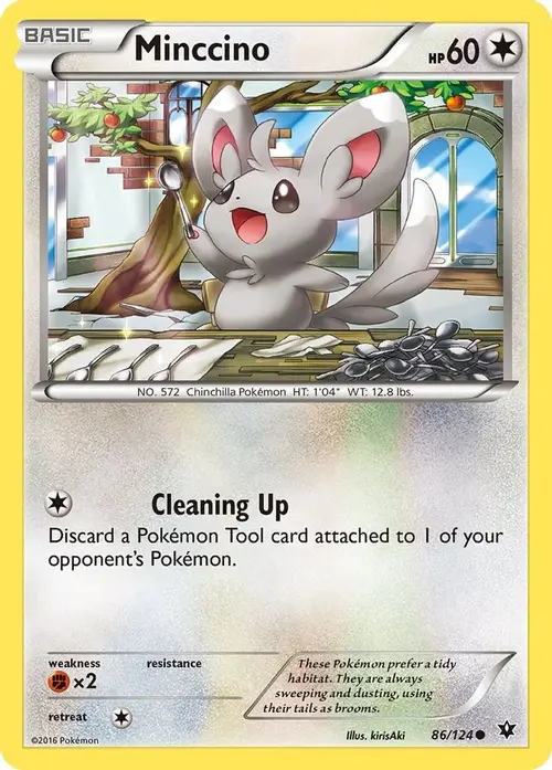 Minccino (86) card art