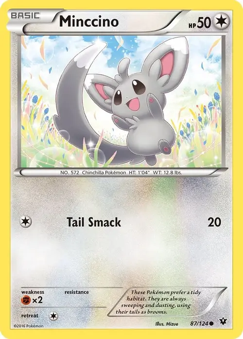 Minccino (87) card art