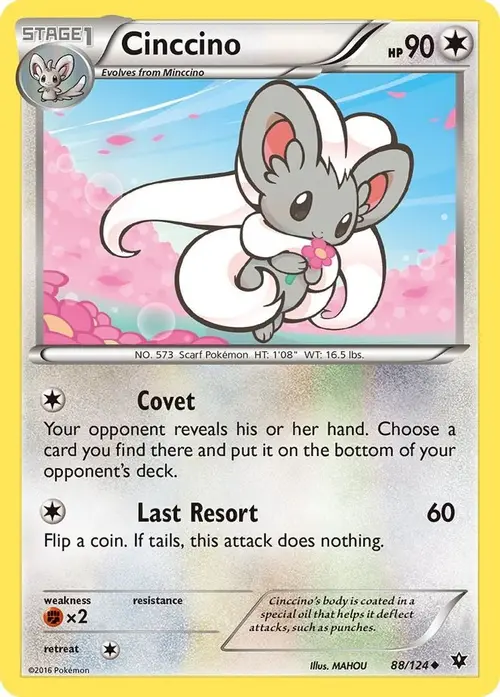 Cinccino (88) card art