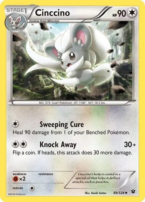Cinccino (89) card art
