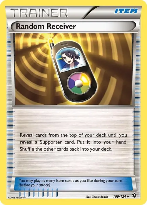 Random Receiver card art