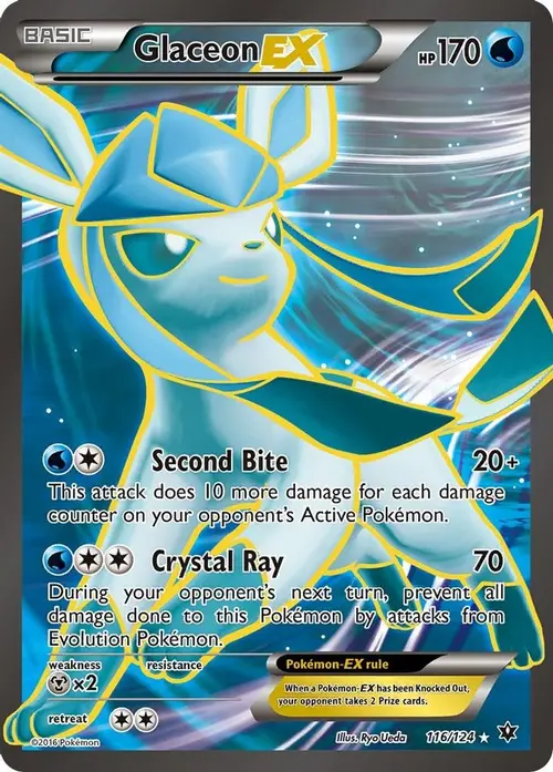 Glaceon EX (Full Art) card art