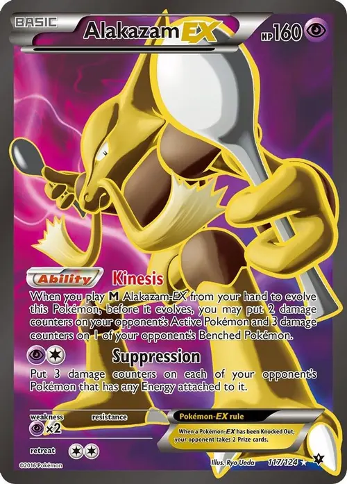 Alakazam EX (Full Art) card art