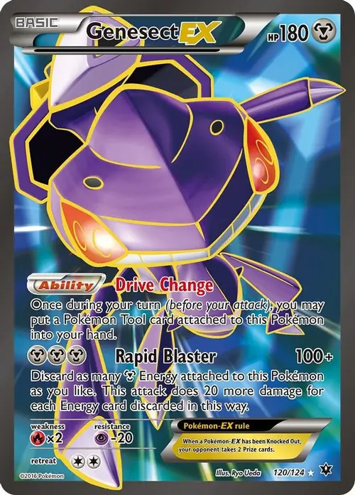 Genesect EX (Full Art) card art