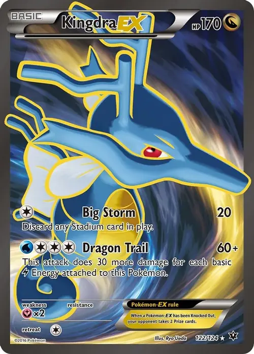 Kingdra EX (Full Art) card art