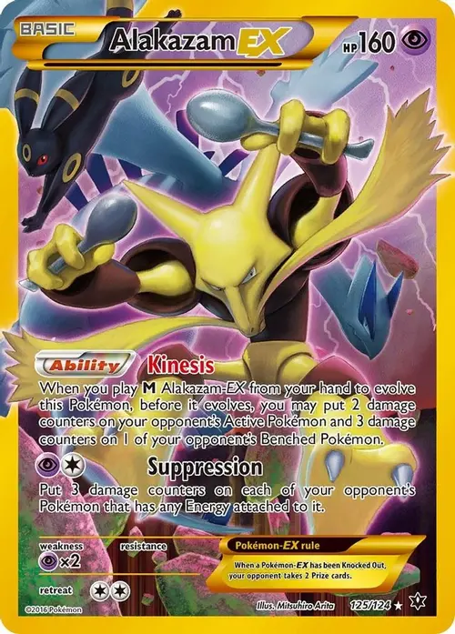 Alakazam EX (Secret) card art