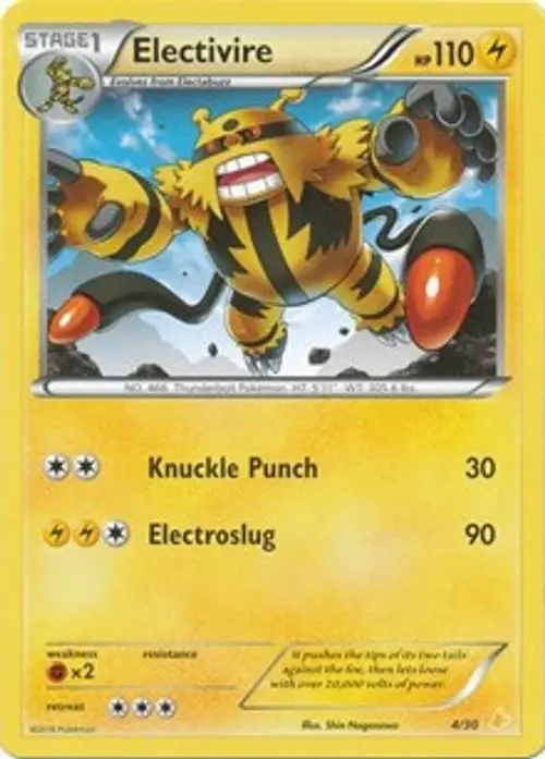 Electivire (25) card art