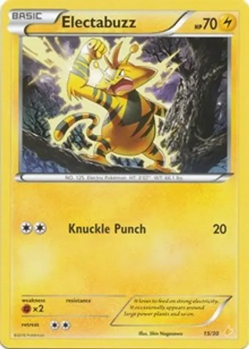 Electabuzz (15) card art