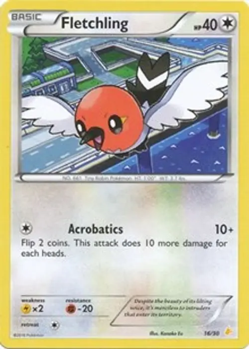 Fletchling card art
