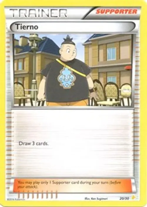 Tierno (20 - Pikachu Libre Deck) card art