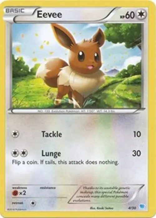 Eevee card art