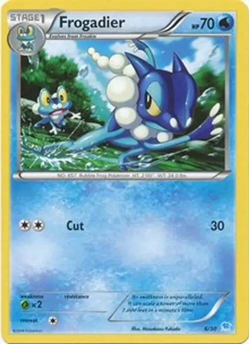 Frogadier (6) card art