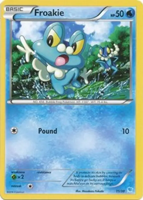 Froakie (23) card art