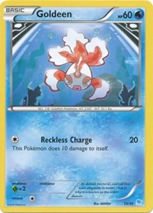 Goldeen (13) card art