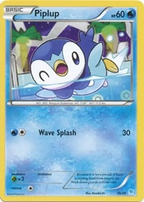 Piplup card art