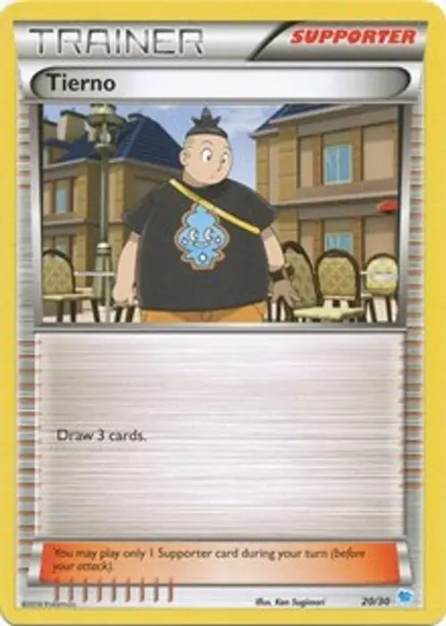 Tierno (29 - Suicune Deck) card art