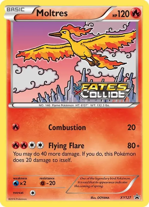 Moltres (Prerelease) card art