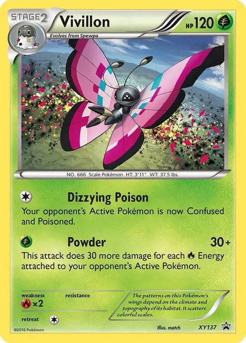 Vivillon card art