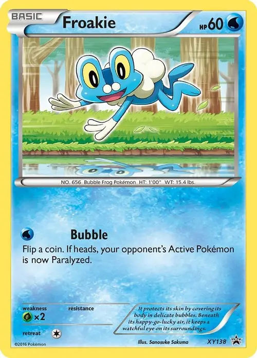 Froakie - XY138 card art