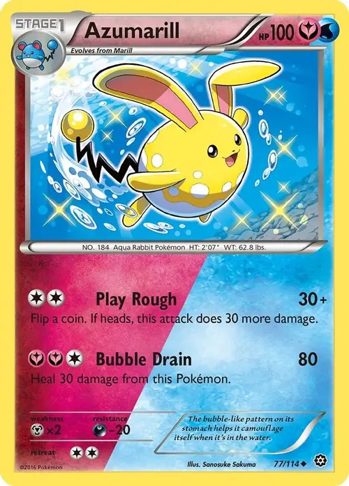 Azumarill card art
