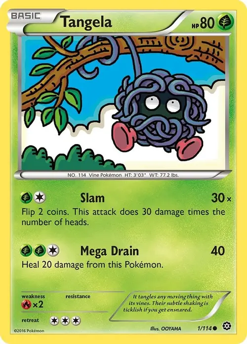 Tangela card art