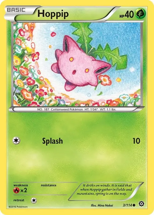 Hoppip card art