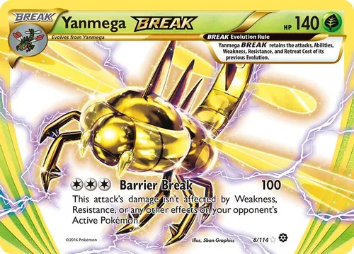 Yanmega BREAK card art