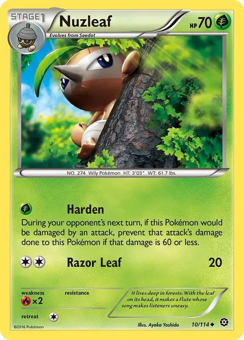 Nuzleaf card art