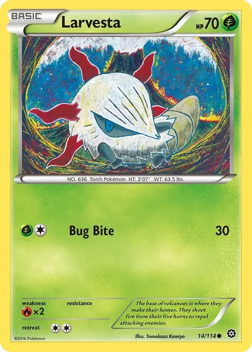 Larvesta card art