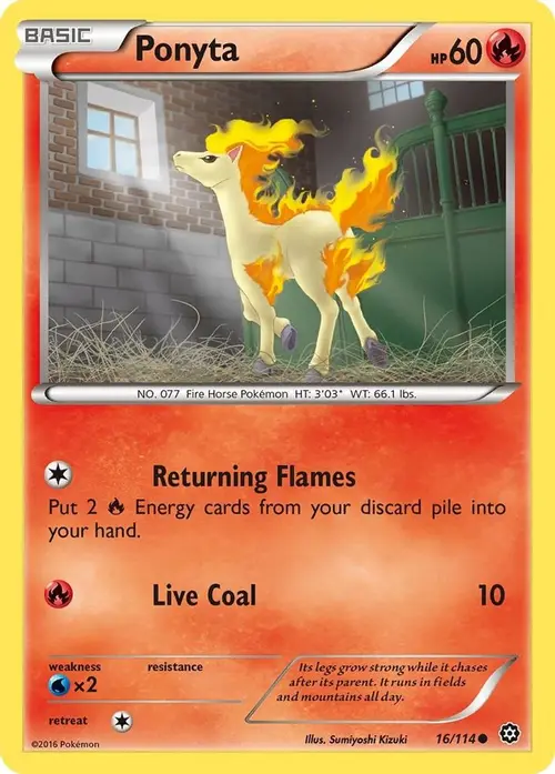 Ponyta card art